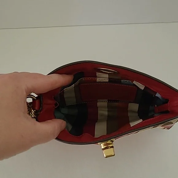 Coach Red Purse - Picture 5 of 6